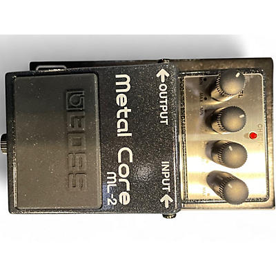 Used BOSS ML2 Metal Core Distortion Effect Pedal