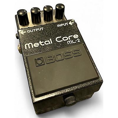 Used BOSS ML2 Metal Core Distortion Effect Pedal