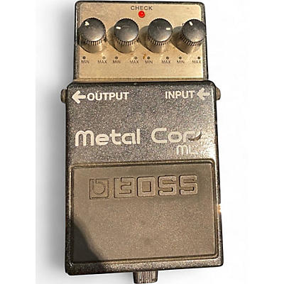 Used BOSS ML2 Metal Core Distortion Effect Pedal