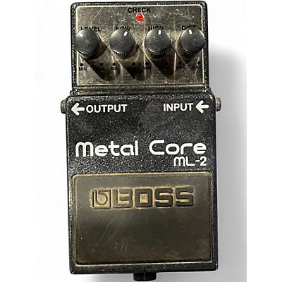 Used BOSS ML2 Metal Core Distortion Effect Pedal