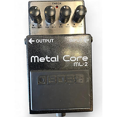 Used BOSS ML2 Metal Core Distortion Effect Pedal