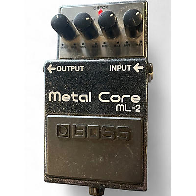 Used BOSS ML2 Metal Core Distortion Effect Pedal