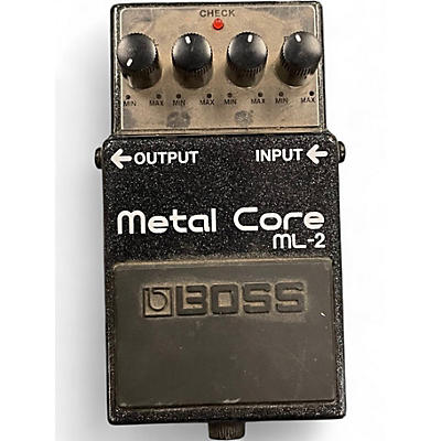 Used BOSS ML2 Metal Core Distortion Effect Pedal