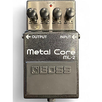 Used BOSS ML2 Metal Core Distortion Effect Pedal
