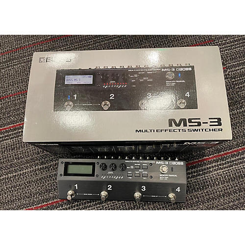 BOSS Used BOSS MS3 Multi Effects Switcher Effect Processor