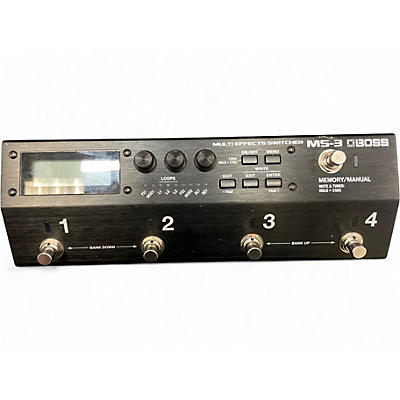 Used BOSS MS3 Multi Effects Switcher Effect Processor