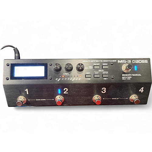 Used BOSS MS3 Multi Effects Switcher Effect Processor