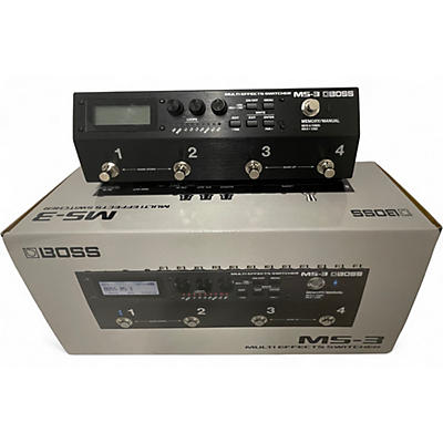 Used BOSS MS3 Multi Effects Switcher Effect Processor