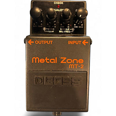 Used BOSS MT-2 Effect Pedal