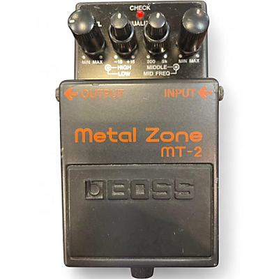 Used BOSS MT-2 Effect Pedal