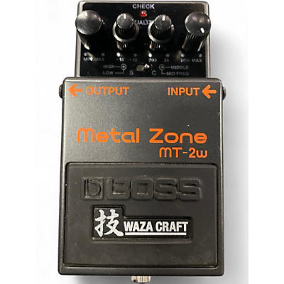 Used BOSS MT-2W Effect Pedal