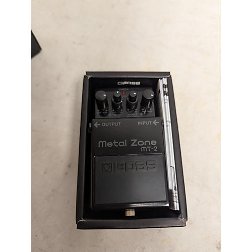 BOSS Used BOSS MT2 Metal Zone Distortion 30th Anniversary Effect Pedal