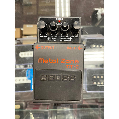 BOSS Used BOSS MT2 Metal Zone Distortion Effect Pedal