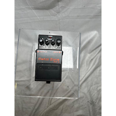 BOSS Used BOSS MT2 Metal Zone Distortion Effect Pedal