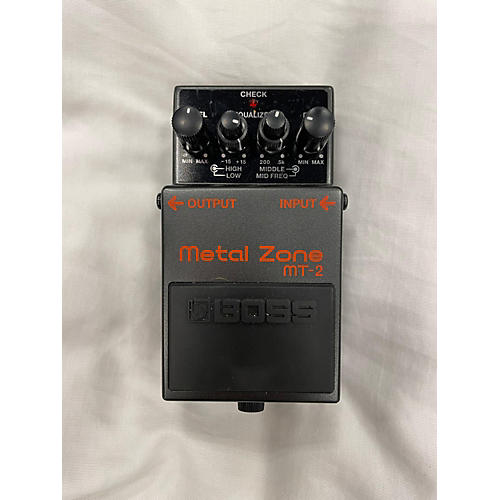 BOSS Used BOSS MT2 Metal Zone Distortion Effect Pedal