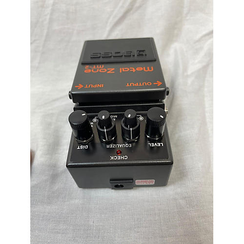 BOSS Used BOSS MT2 Metal Zone Distortion Effect Pedal