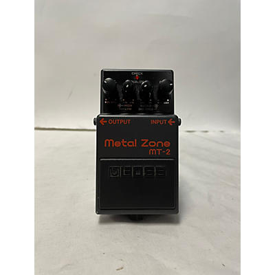 BOSS Used BOSS MT2 Metal Zone Distortion Effect Pedal