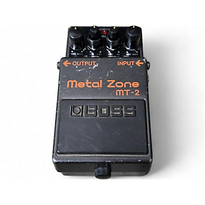 BOSS Used BOSS MT2 Metal Zone Distortion Effect Pedal