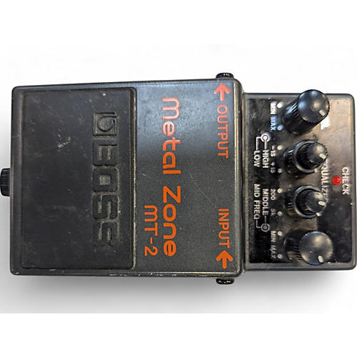 BOSS Used BOSS MT2 Metal Zone Distortion Effect Pedal