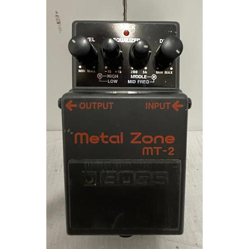 BOSS Used BOSS MT2 Metal Zone Distortion Effect Pedal