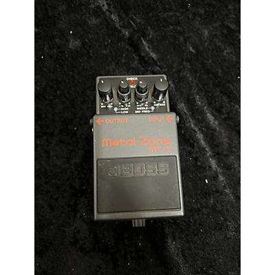 BOSS Used BOSS MT2 Metal Zone Distortion Effect Pedal