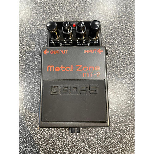 BOSS Used BOSS MT2 Metal Zone Distortion Effect Pedal