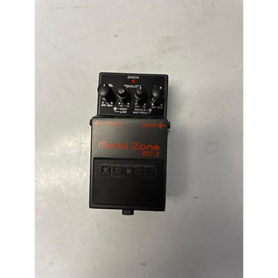 BOSS Used BOSS MT2 Metal Zone Distortion Effect Pedal