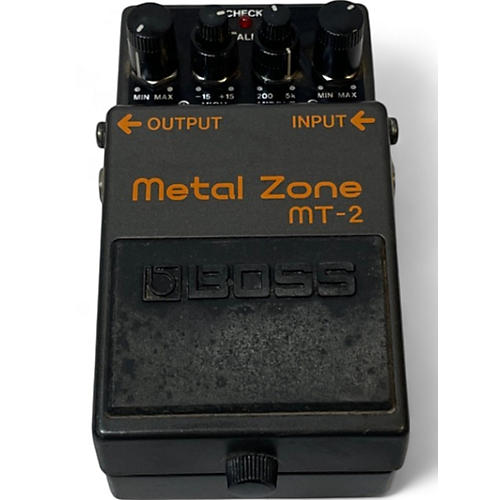 BOSS Used BOSS MT2 Metal Zone Distortion Effect Pedal