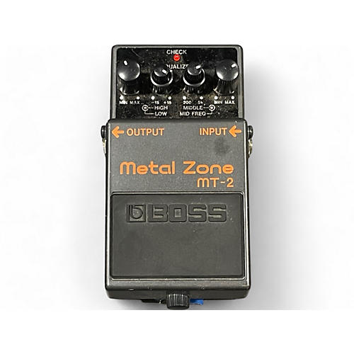 BOSS Used BOSS MT2 Metal Zone Distortion Effect Pedal