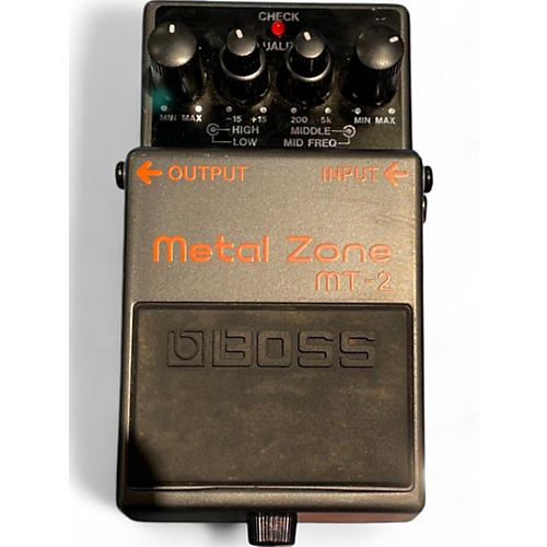 BOSS Used BOSS MT2 Metal Zone Distortion Effect Pedal