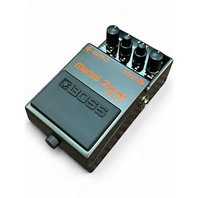 BOSS Used BOSS MT2 Metal Zone Distortion Effect Pedal