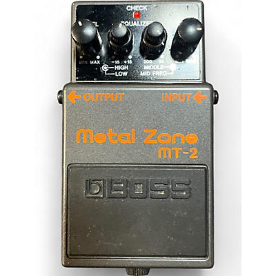 BOSS Used BOSS MT2 Metal Zone Distortion Effect Pedal