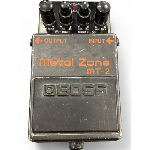 Used BOSS MT2 Metal Zone Distortion Effect Pedal