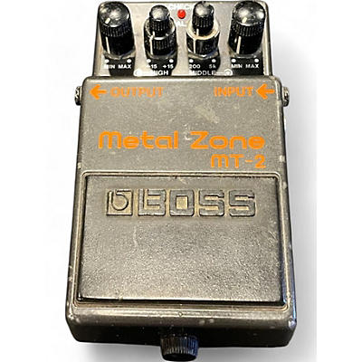 Used BOSS MT2 Metal Zone Distortion Effect Pedal