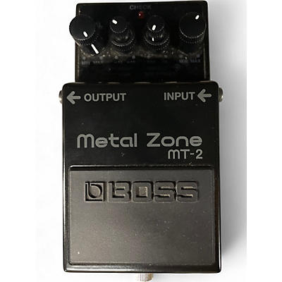 Used BOSS MT2 Metal Zone Distortion Effect Pedal