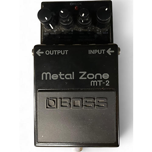 Used BOSS MT2 Metal Zone Distortion Effect Pedal