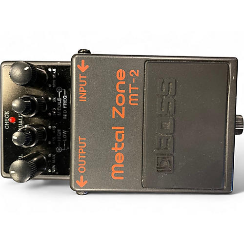 Used BOSS MT2 Metal Zone Distortion Effect Pedal