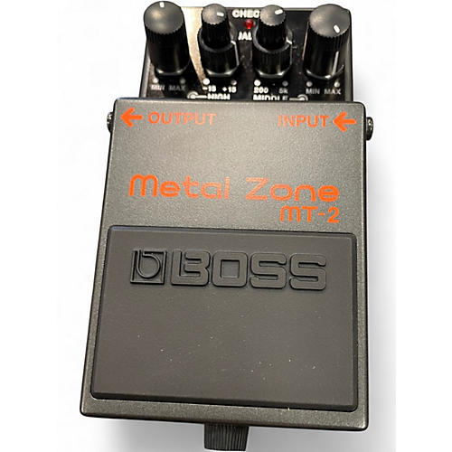 Used BOSS MT2 Metal Zone Distortion Effect Pedal