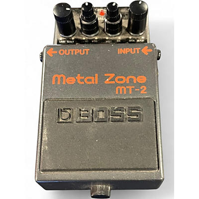 Used BOSS MT2 Metal Zone Distortion Effect Pedal