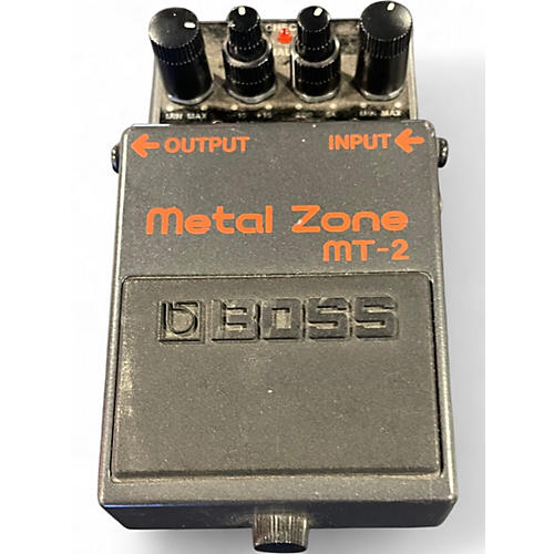 Used BOSS MT2 Metal Zone Distortion Effect Pedal