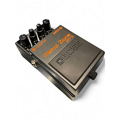 Used BOSS MT2 Metal Zone Distortion Effect Pedal