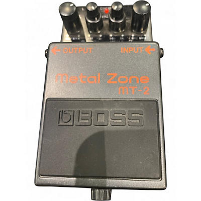 Used BOSS MT2 Metal Zone Distortion Effect Pedal