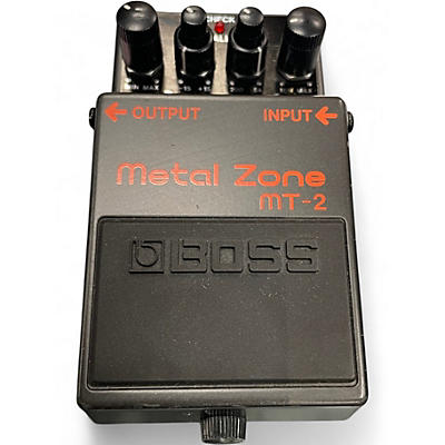 Used BOSS MT2 Metal Zone Distortion Effect Pedal