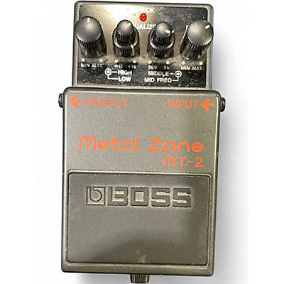 Used BOSS MT2 Metal Zone Distortion Effect Pedal