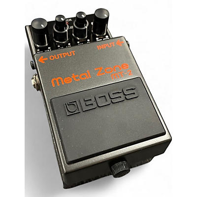 Used BOSS MT2 Metal Zone Distortion Effect Pedal