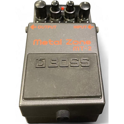 Used BOSS MT2 Metal Zone Distortion Effect Pedal