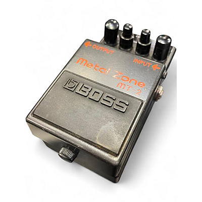 Used BOSS MT2 Metal Zone Distortion Effect Pedal