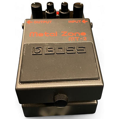Used BOSS MT2 Metal Zone Distortion Effect Pedal