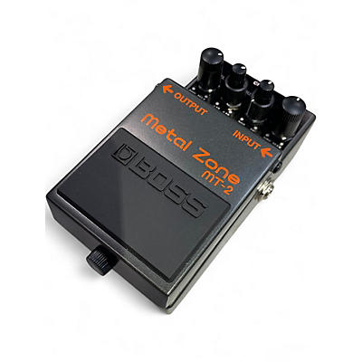 Used BOSS MT2 Metal Zone Distortion Effect Pedal