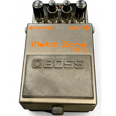 Used BOSS MT2 Metal Zone Distortion Effect Pedal